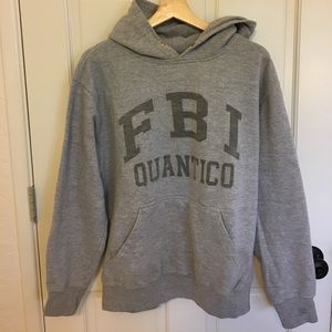 FBI Quantico Grey Sweatshirt
